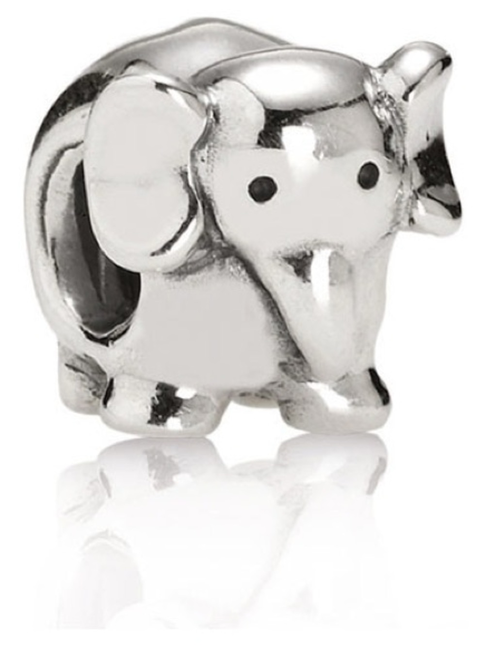 Retired Pandora Silver Elephant Charm